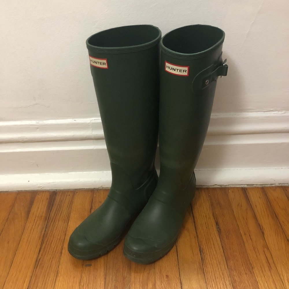 Forest Green Hunter Boots